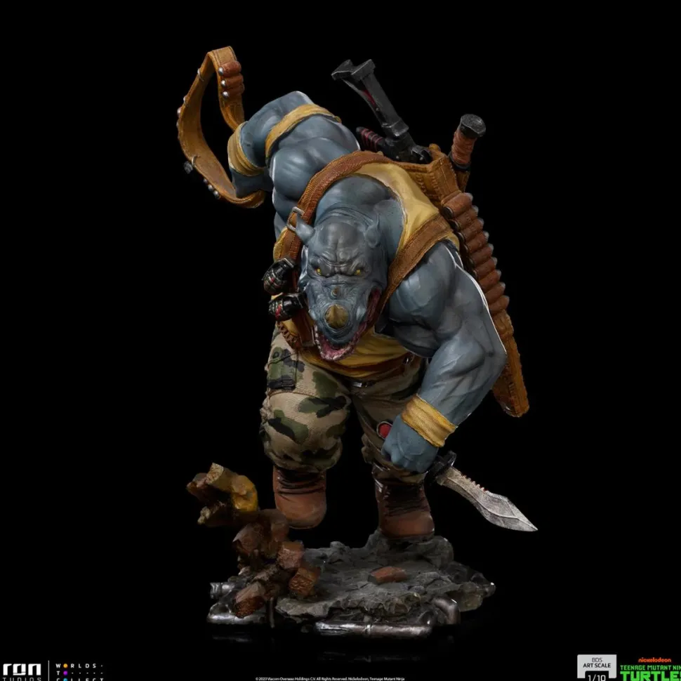 Teenage Mutant Ninja Turtles - Rocksteady 1/10th Scale Statue