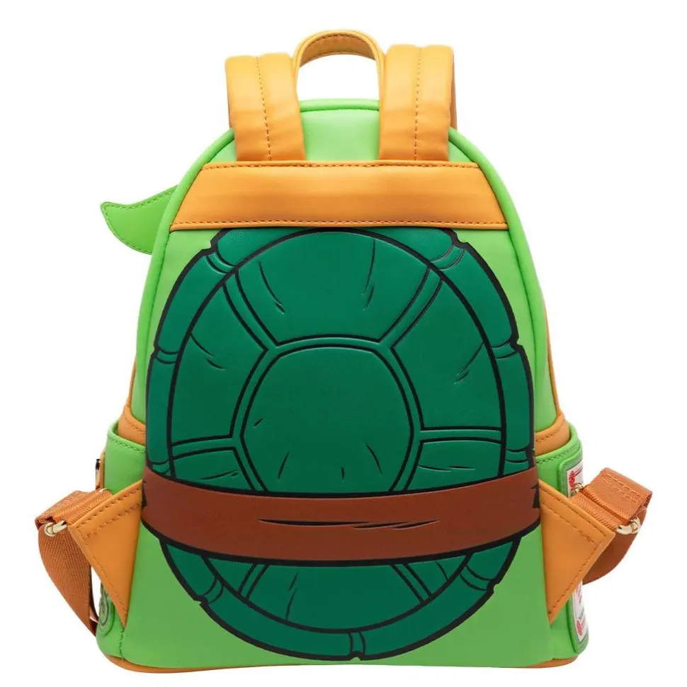Teenage Mutant Ninja Turtles - Michelangelo Cosplay 10" Faux Leather Mini Backpack