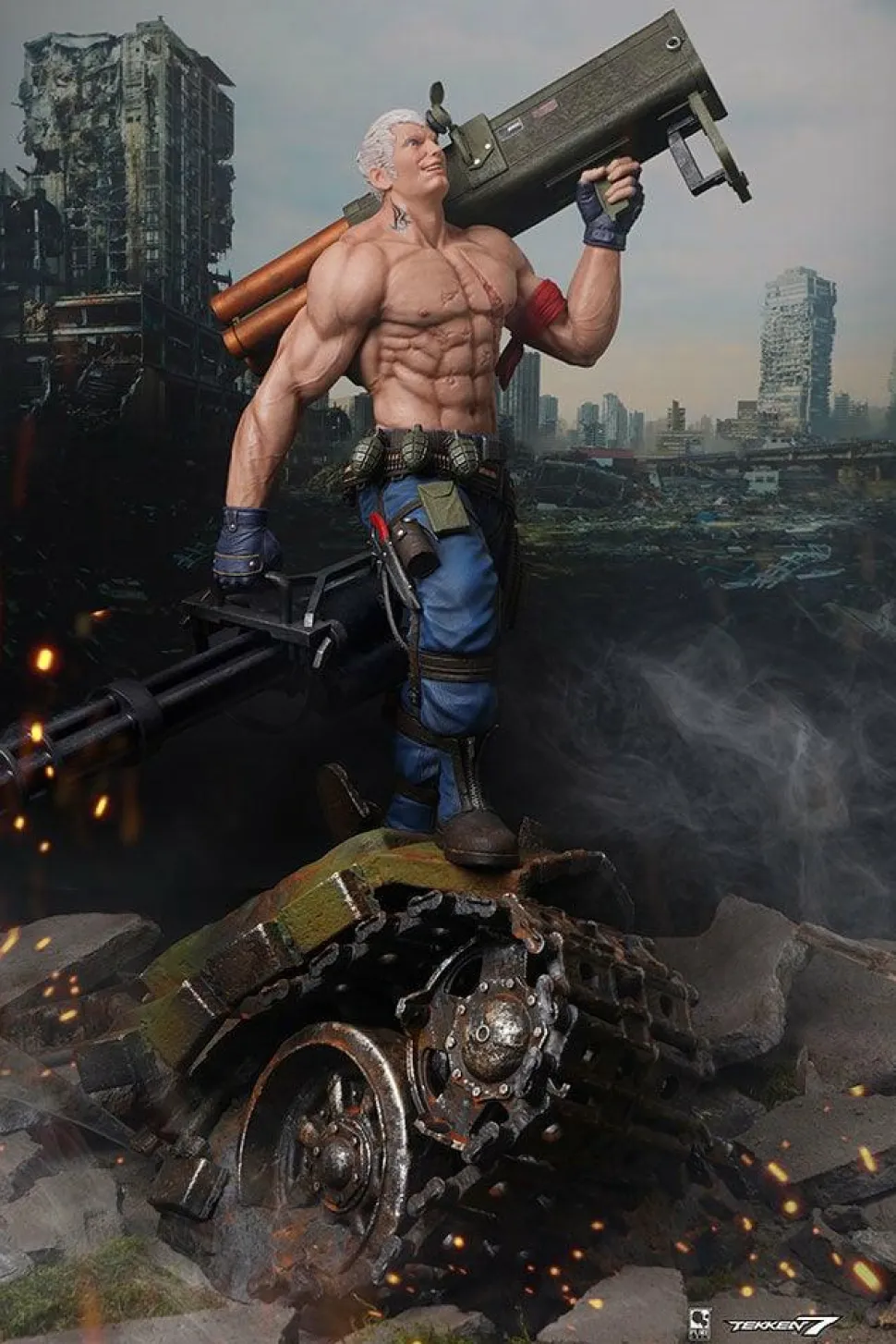 Tekken 7 - Bryan Fury 1/4 Scale Statue