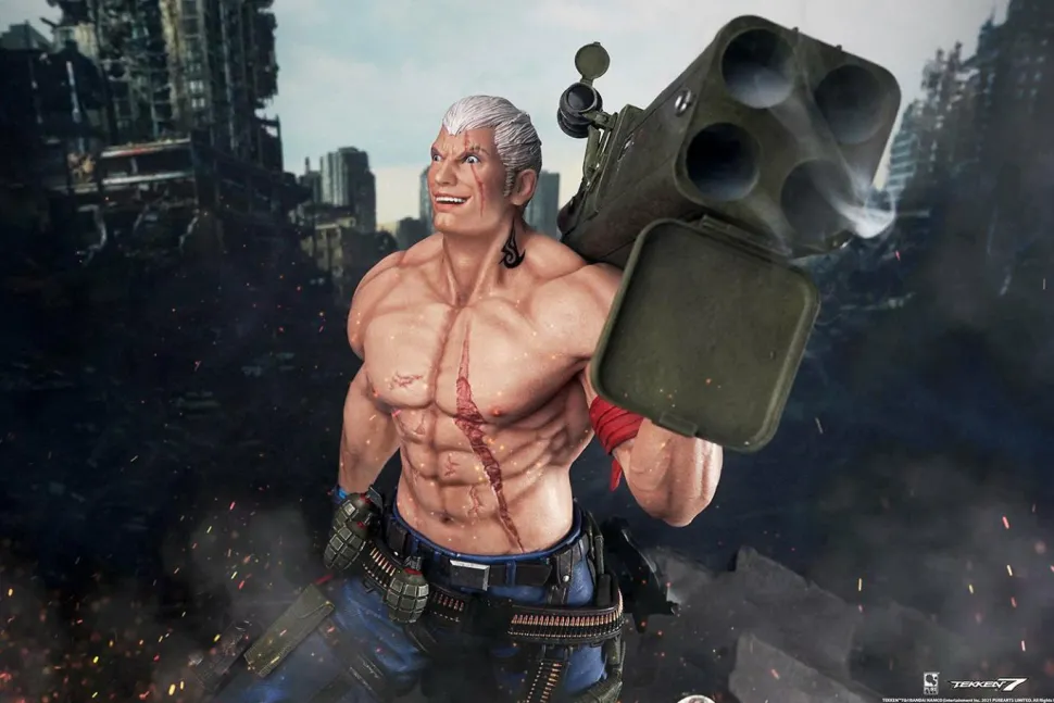 Tekken 7 - Bryan Fury 1/4 Scale Statue