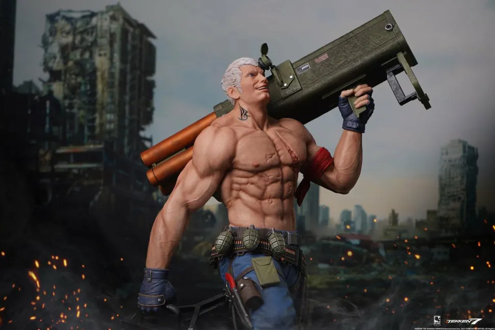 Tekken 7 - Bryan Fury 1/4 Scale Statue