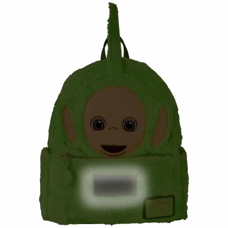 Teletubbies - Dipsy Plush Cosplay Light Up 10" Faux Leather Mini Backpack