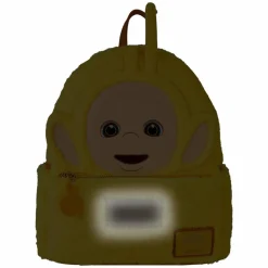 Teletubbies - Laa-Laa Plush Cosplay Light Up 10" Faux Leather Mini Backpack