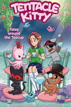 Tentacle Kitty - Tales Around the Teacup Paperback Book