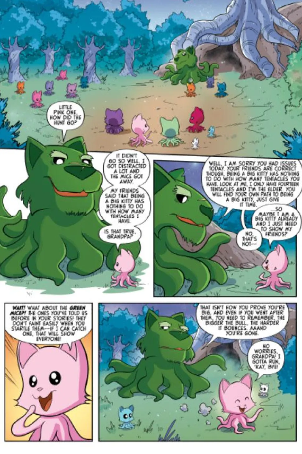 Tentacle Kitty - Tales Around the Teacup Paperback Book