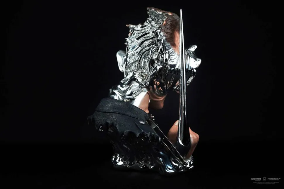 Terminator 2: Judgement Day - T-1000 Art Mask Deluxe Edition 1:1 Scale Life-Size Bust