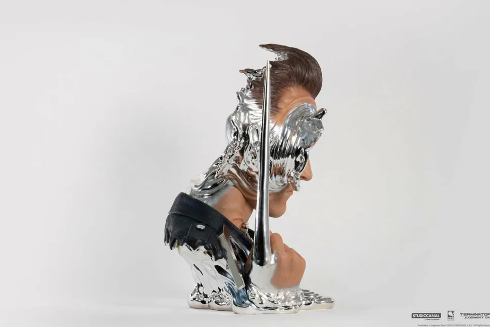 Terminator 2: Judgement Day - T-1000 Art Mask Deluxe Edition 1:1 Scale Life-Size Bust