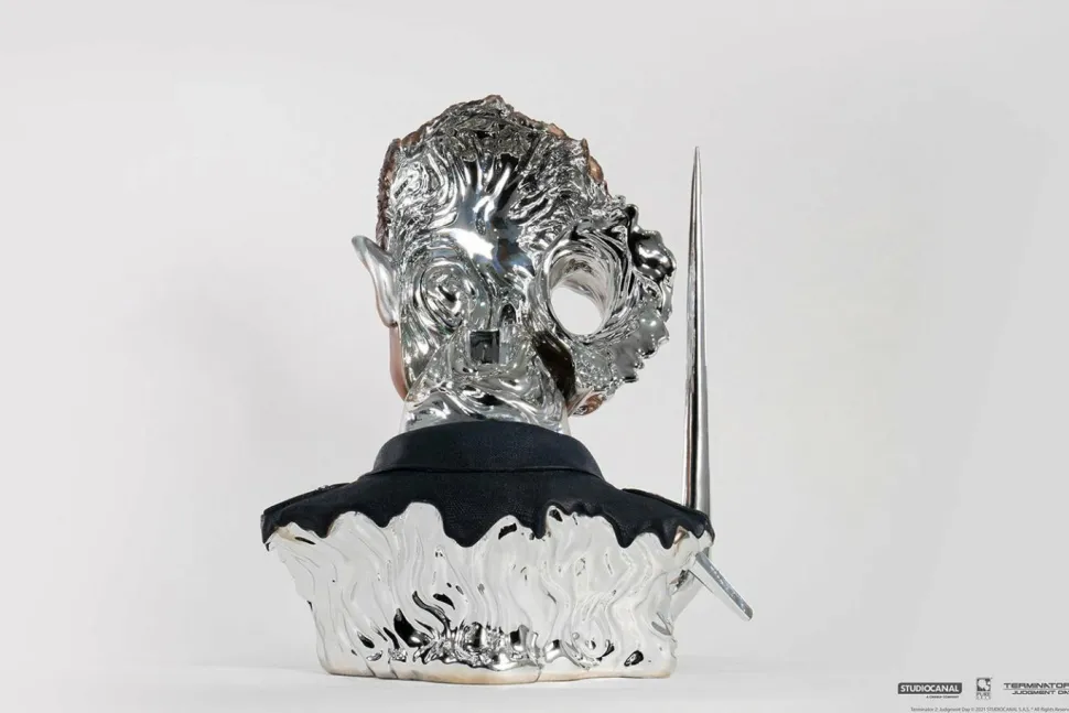 Terminator 2: Judgement Day - T-1000 Art Mask Deluxe Edition 1:1 Scale Life-Size Bust