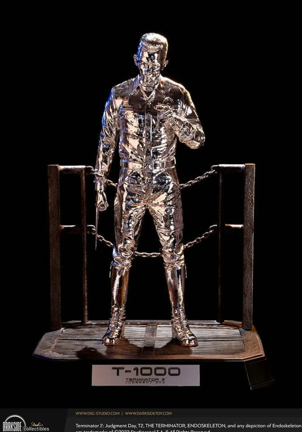 Terminator 2: Judgement Day - T-1000 Liquid Metal 1/3 Scale Statue