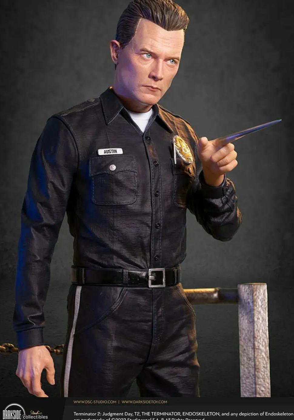 Terminator 2: Judgement Day - T-1000 1/3 Scale Statue