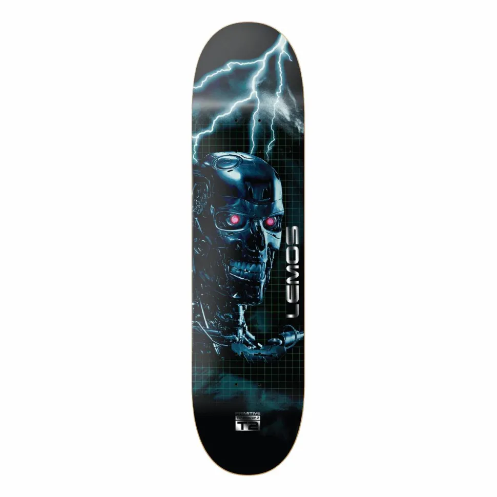 Terminator 2: Judgement Day - Terminator x Primitive Box Set Lemos 8.0” Skateboard Deck (Deck Only)