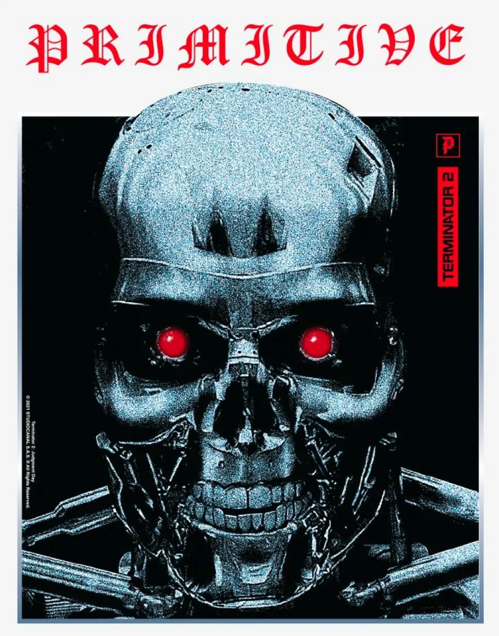 Terminator 2: Judgement Day - Terminator x Primitive Machine Sticker