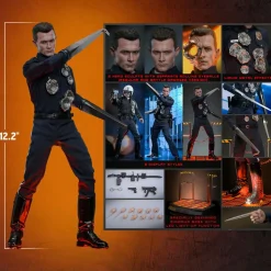Terminator 2: Judgment Day - T-1000 (2.0) 1/6th Scale Hot Toys Action Figure