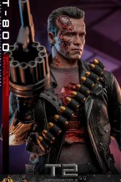 Terminator 2: Judgment Day - T-800 (Battle Damaged Version 2.0) 1/6th Scale Hot Toys Action Figure
