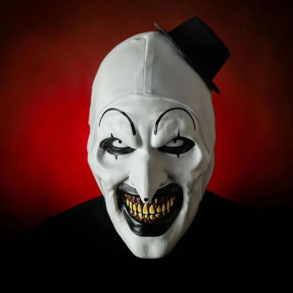 Terrifier 2 - Art the Clown Deluxe Adult Injection Mask (One Size Fits Most)
