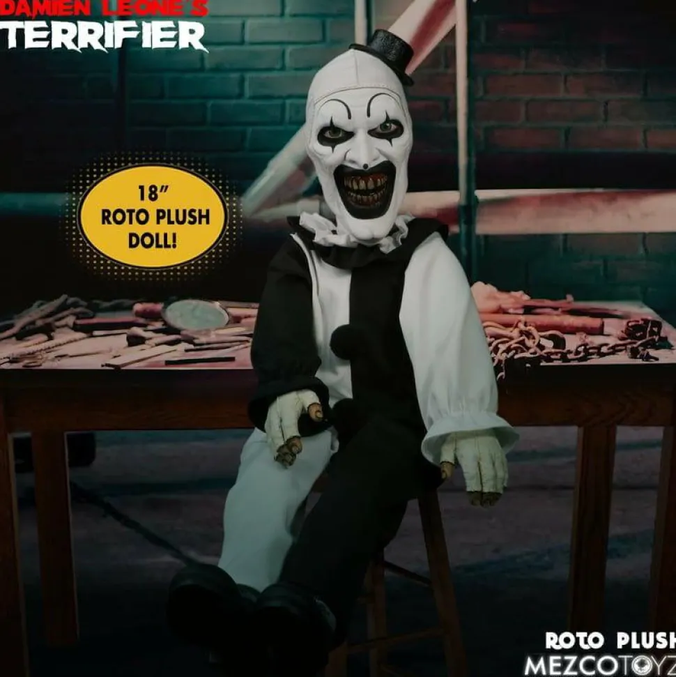 Terrifier - Art the Clown Designer Series 18" Roto Plush