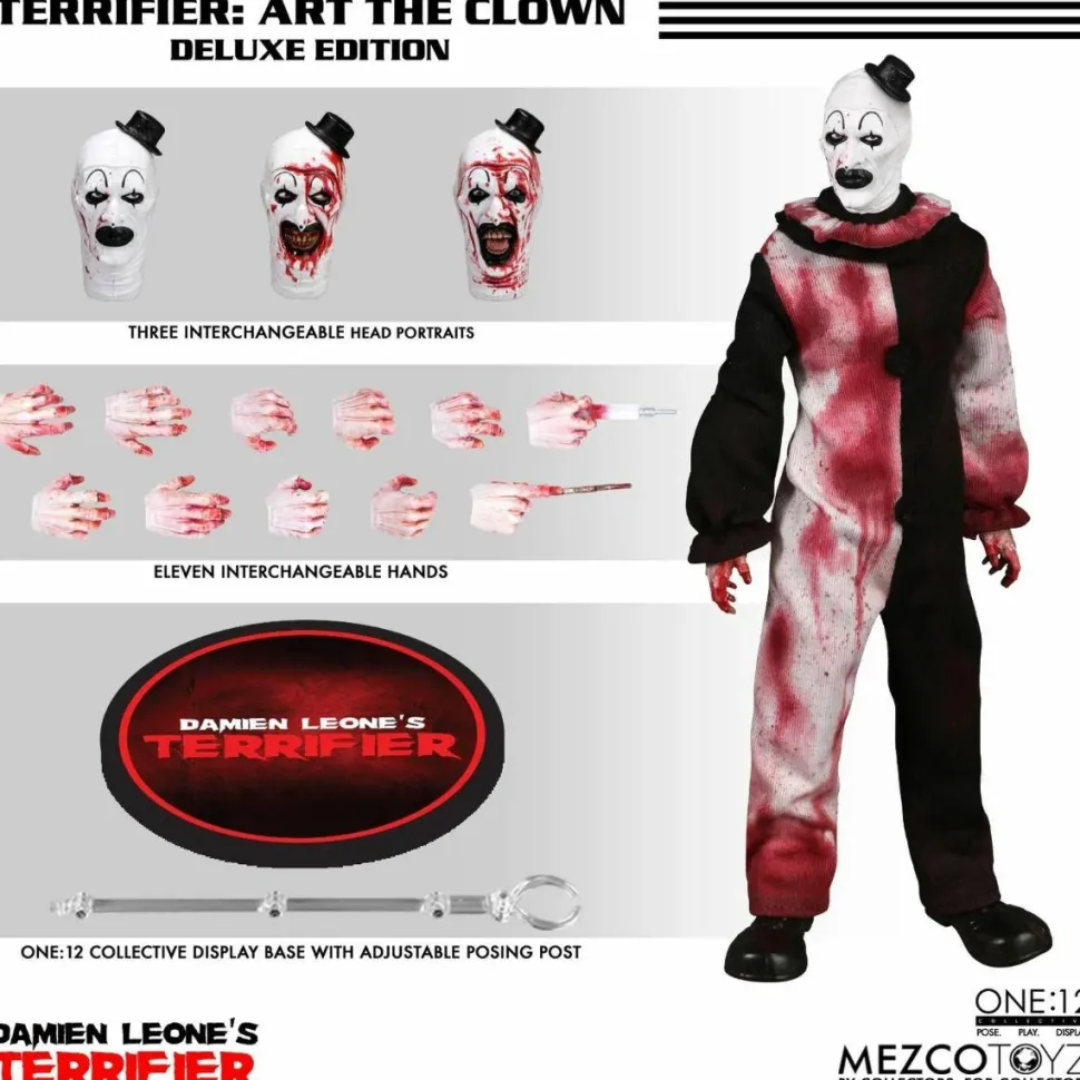 Terrifier - Art the Clown (Deluxe Edition) One:12 Collective Action Figure