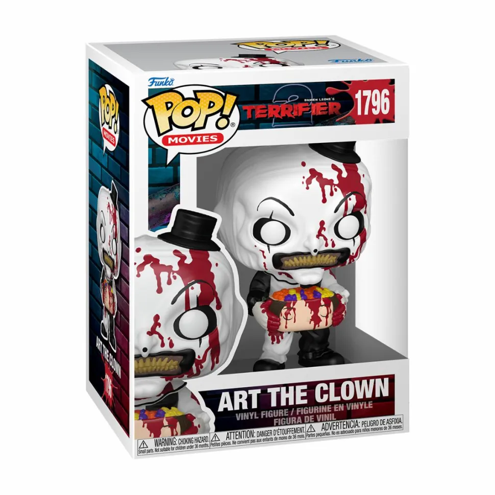 Terrifier - Art the Clown with Candy Filled Head Pop! Vinyl Figure
