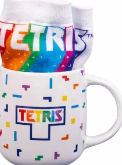 Tetris - Tetris Ceramic Mug and Socks Gift Set