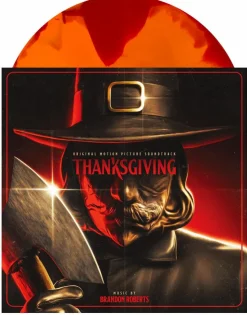 Thanksgiving - Original Motion Picture Soundtrack by Brandon Roberts LP Vinyl Record ("Pumpkin Pie & Blood" Swirl Coloured Vinyl)