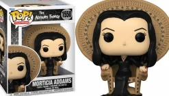 The Addams Family (1964) - Morticia Addams on Wicker Chair Deluxe Pop! Vinyl Figure