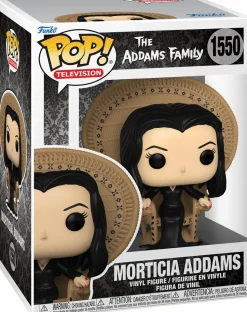 The Addams Family (1964) - Morticia Addams on Wicker Chair Deluxe Pop! Vinyl Figure