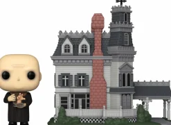 The Addams Family (1964) - Uncle Fester & Addams Family Mansion Pop! Town Vinyl Figure