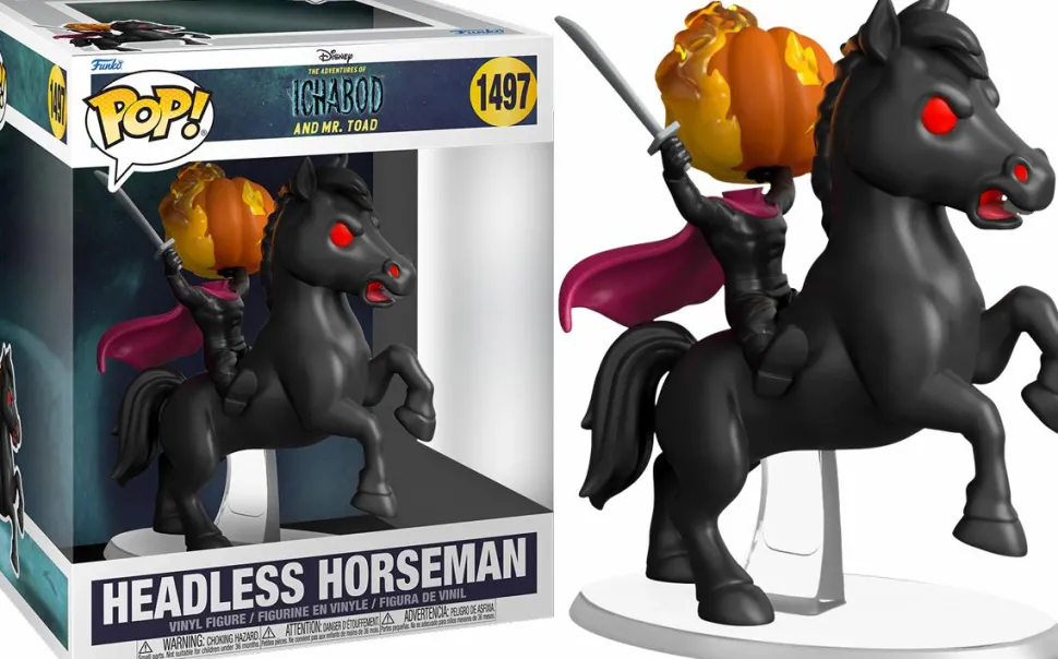 The Adventures of Ichabod and Mr. Toad - Headless Horseman Pop! Rides Vinyl Figure