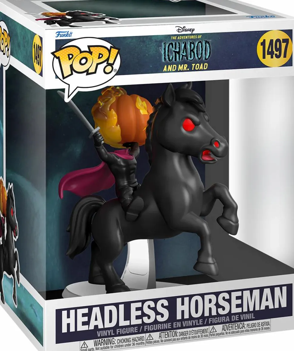 The Adventures of Ichabod and Mr. Toad - Headless Horseman Pop! Rides Vinyl Figure
