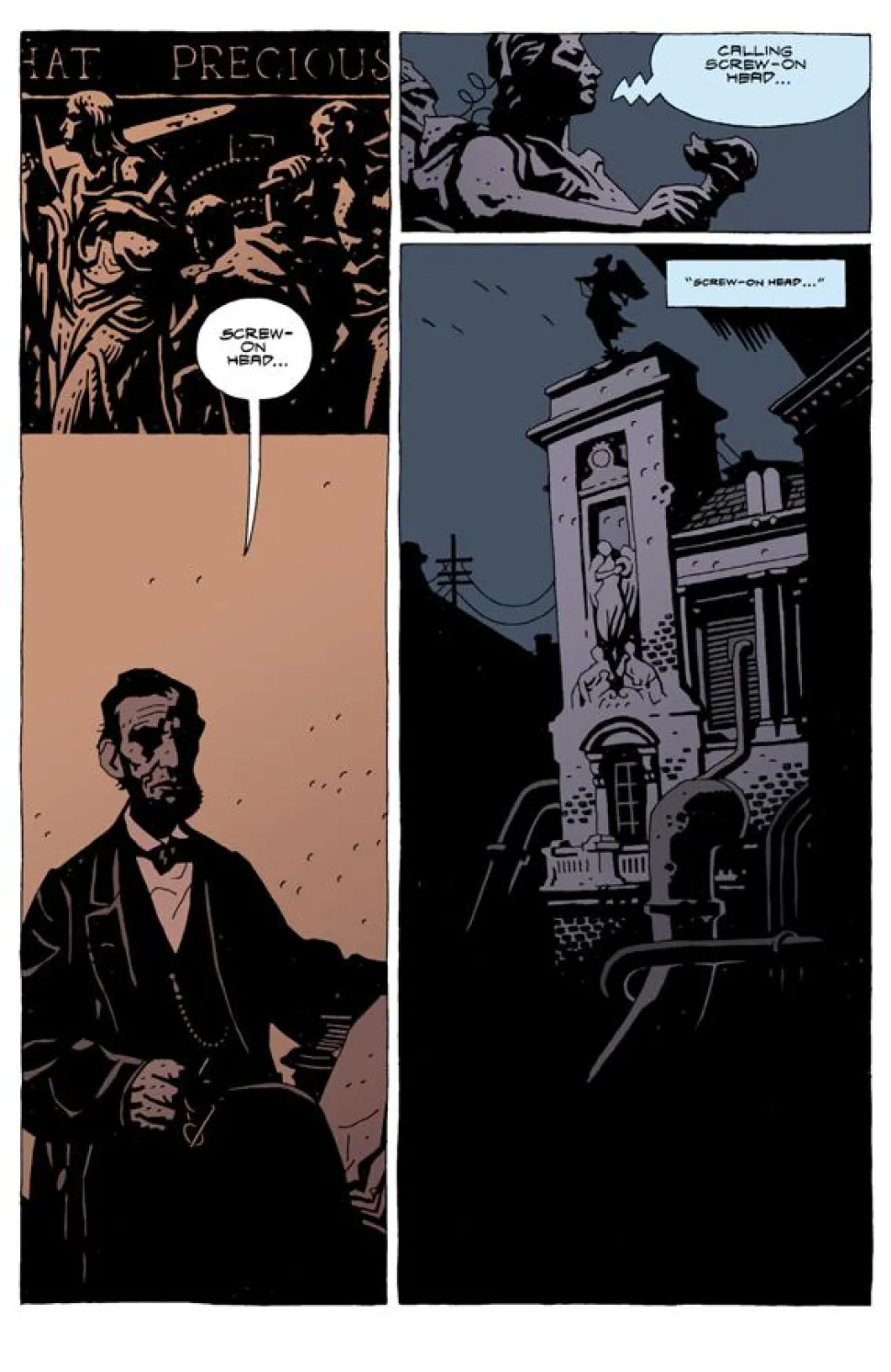 The Amazing Screw-On Head and Other Curious Objects by Mike Mignola 20th Anniversary Edition Hardcover Book