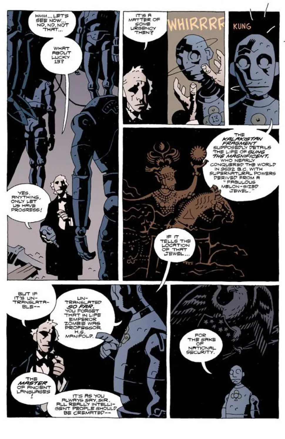 The Amazing Screw-On Head and Other Curious Objects by Mike Mignola 20th Anniversary Edition Hardcover Book