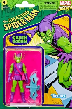 The Amazing Spider-Man - Green Goblin Retro Marvel Legends Kenner 3.75” Action Figure