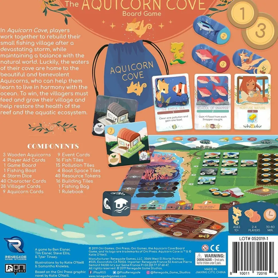 The Aquicorn Cove - Board Game