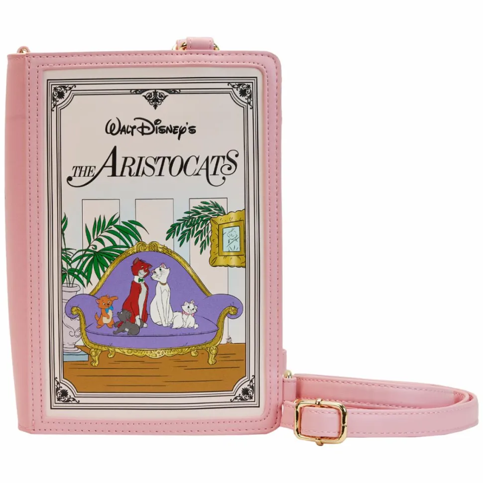 The Aristocats (1970) - Book 9” Faux Leather Convertible Crossbody Bag