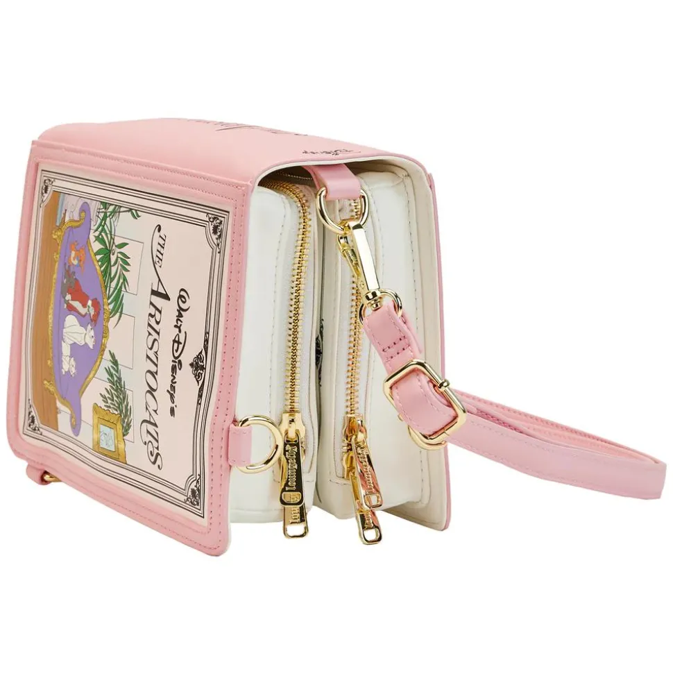 The Aristocats (1970) - Book 9” Faux Leather Convertible Crossbody Bag
