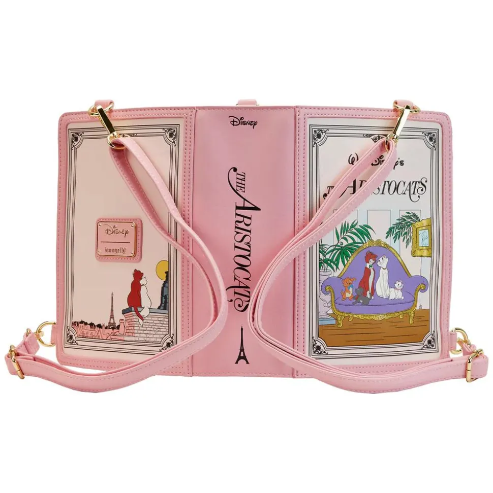 The Aristocats (1970) - Book 9” Faux Leather Convertible Crossbody Bag