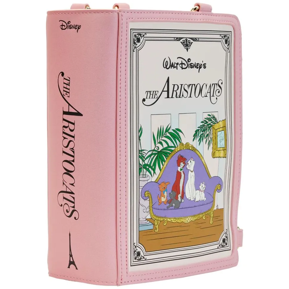 The Aristocats (1970) - Book 9” Faux Leather Convertible Crossbody Bag