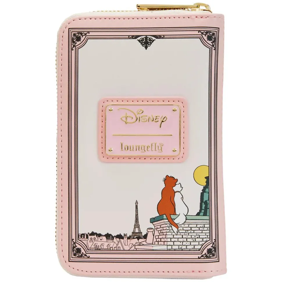 The Aristocats (1970) - Book 4” Faux Leather Zip-Around Wallet