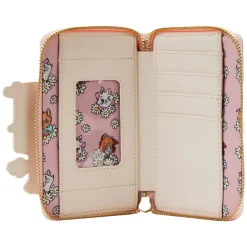 The Aristocats (1970) - Marie House 4” Faux Leather Zip-Around Wallet
