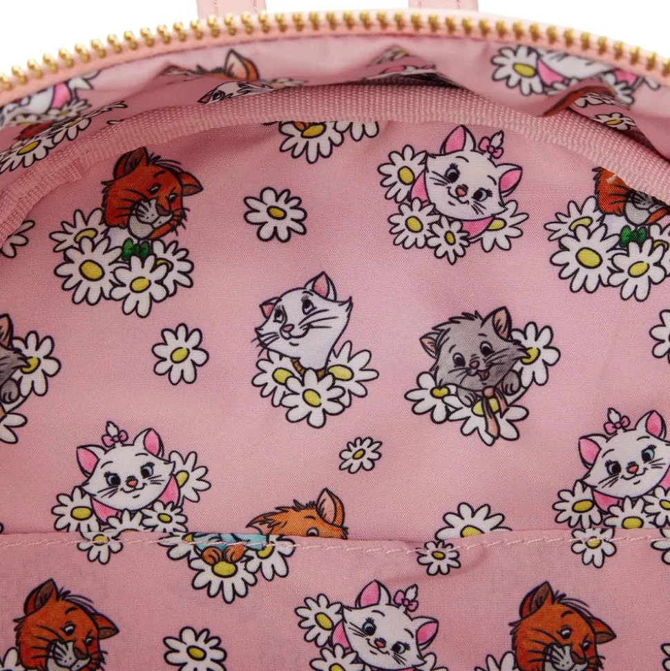 The Aristocats (1970) - Marie House 10” Faux Leather Mini Backpack