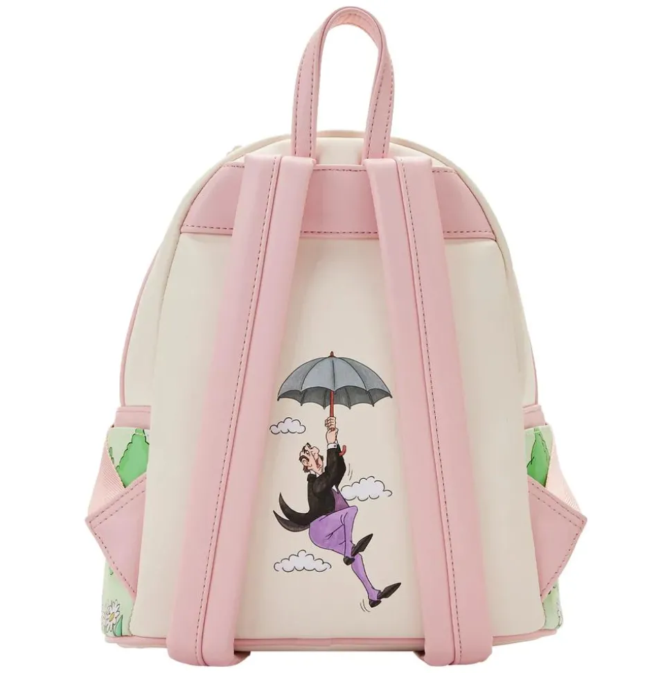 The Aristocats (1970) - Marie House 10” Faux Leather Mini Backpack