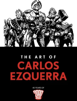 The Art of Carlos Ezquerra Hardcover Book