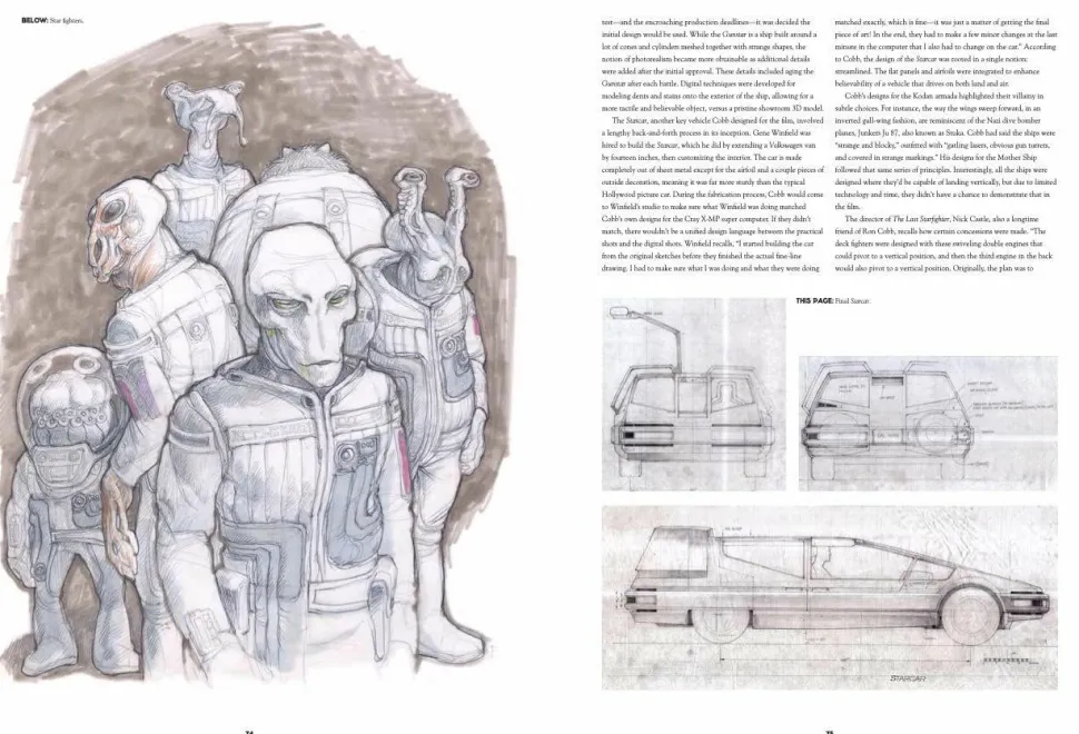 The Art of Ron Cobb Hardcover Book