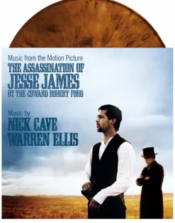 The Assassination of Jesse James by the Coward Robert Ford - Music From The Motion Picture by Nick Cave and Warren Ellis LP Vinyl Record (Translucent Brown with Black Smoke Coloured Vinyl)