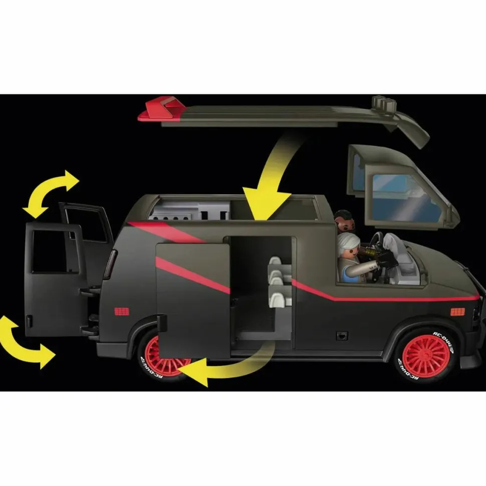 The A-Team - A-Team Van Playmobil Vehicle Playset (70750)