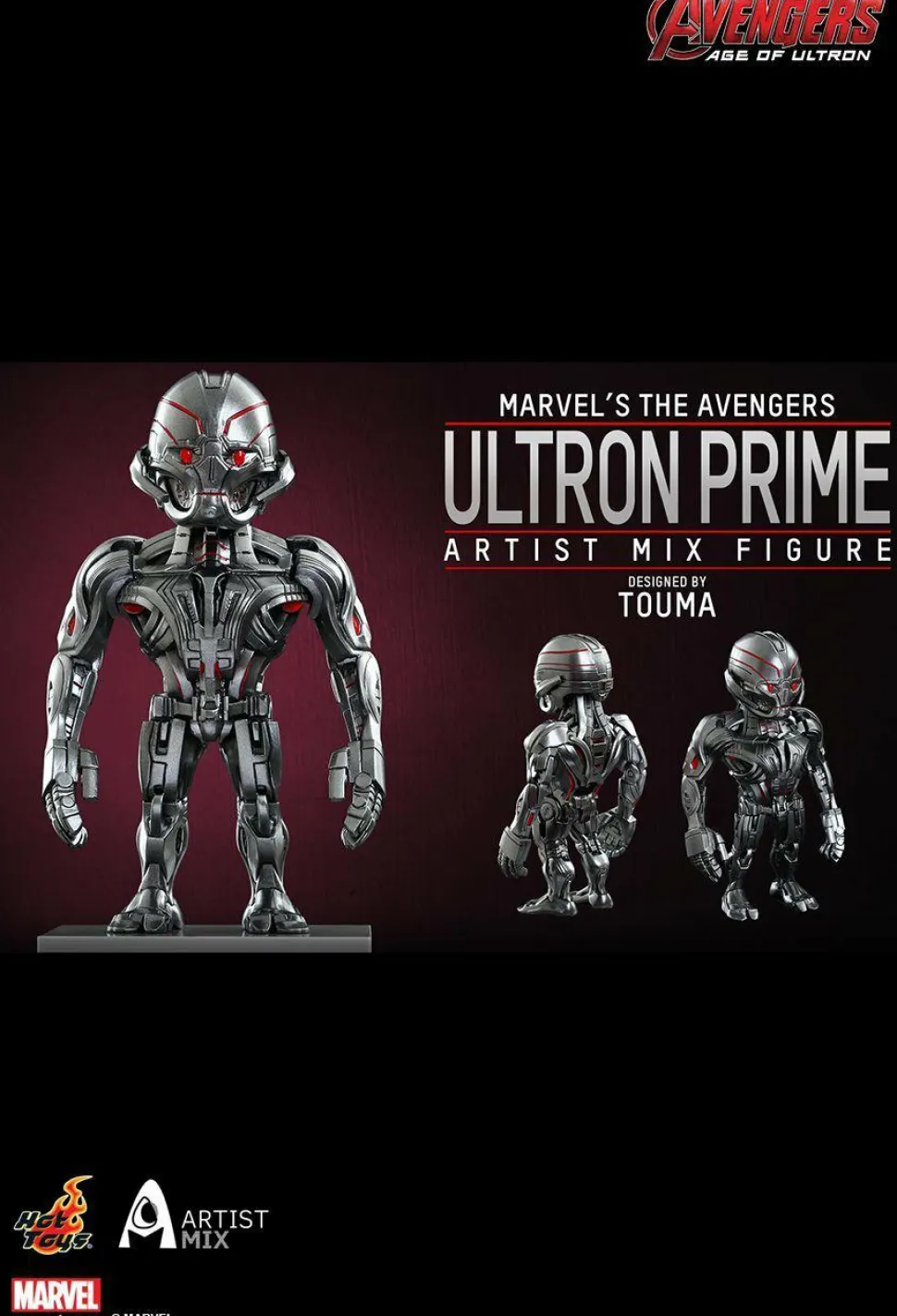 The Avengers - Avengers 2: Age of Ultron - Ultron Prime Hot Toys Artist Mix Bobble Head