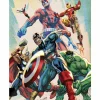 The Avengers - Avengers Assemble: Alpha #1 Fine Art Print by J. Scott Campbell