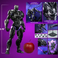 The Avengers - Black Panther in Mech Strike Armour 1/6th Scale Hot Toys Action Figure