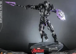 The Avengers - Black Panther in Mech Strike Armour 1/6th Scale Hot Toys Action Figure