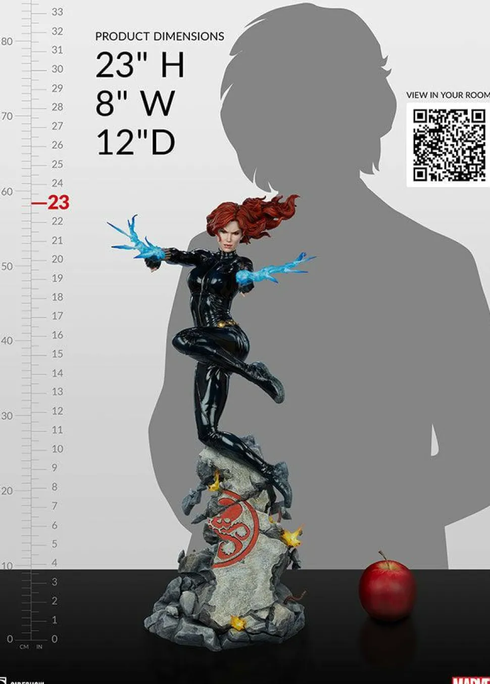 The Avengers - Black Widow Premium Format Statue